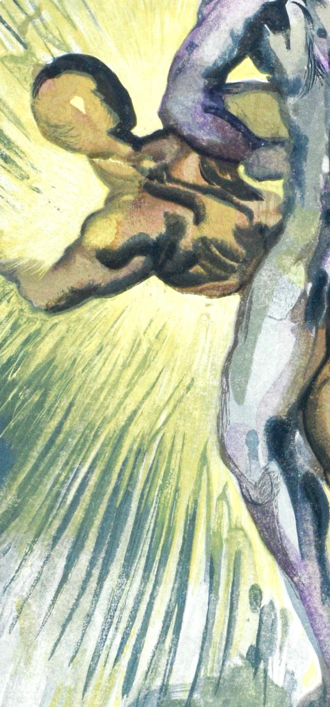 Salvador Dali, Le Purgatoire Viii (Michler/Lpsinger 1039-1138; Field 189-200), La Divine Comdie,