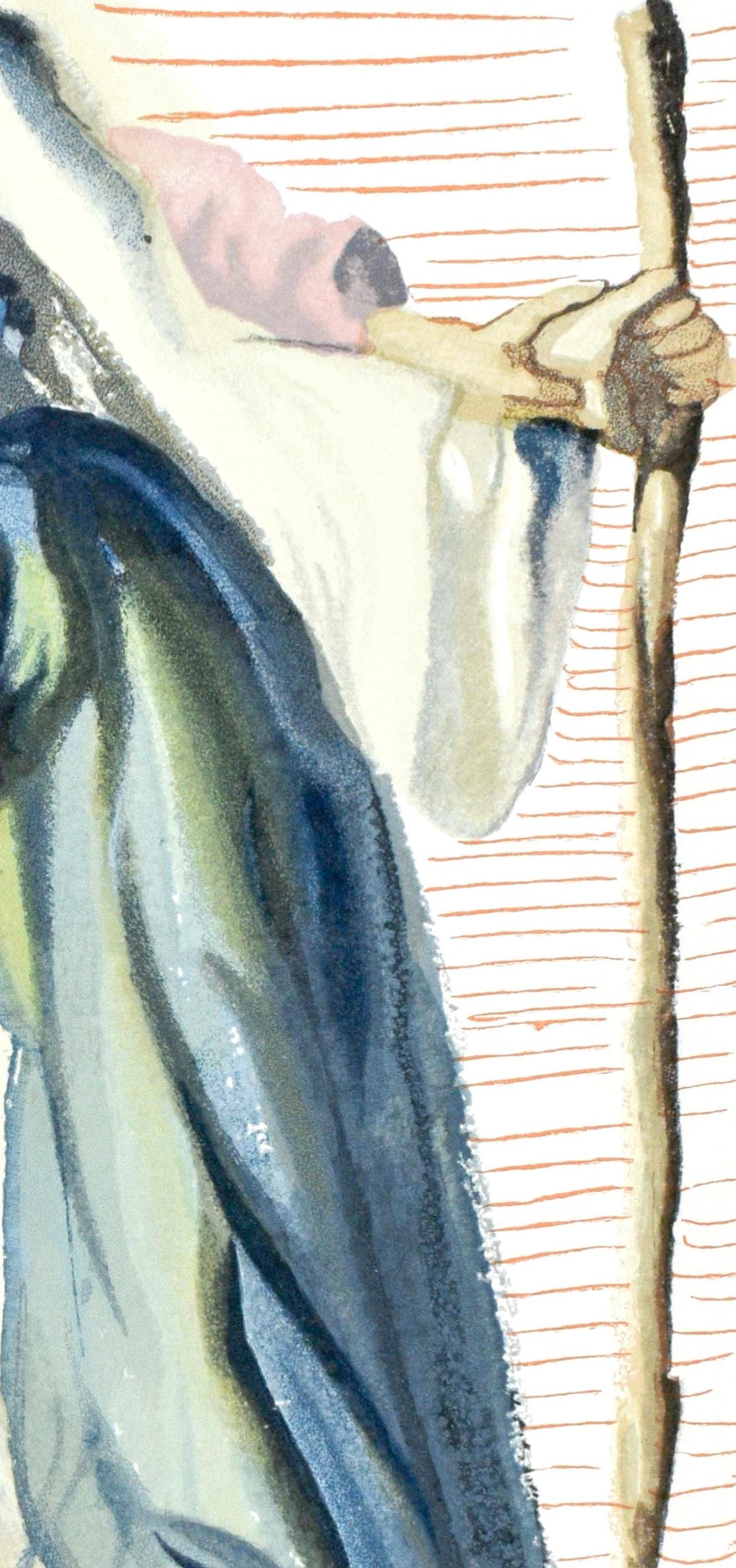 Salvador Dali, Le Purgatoire Xiv (Michler/Lpsinger 1039-1138; Field 189-200), La Divine Comdie,