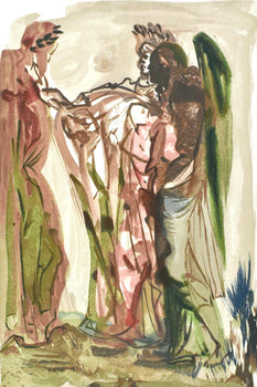 Salvador Dali, Le Purgatoire Xi (Michler/Lpsinger 1039-1138; Field 189-200), La Divine Comdie,