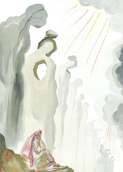 Salvador Dali, Le Purgatoire Xiii (Michler/Lpsinger 1039-1138; Field 189-200), La Divine Comdie,
