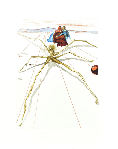 Salvador Dali, Le Purgatoire Xvii (Michler/Lpsinger 1039-1138; Field 189-200), La Divine Comdie,