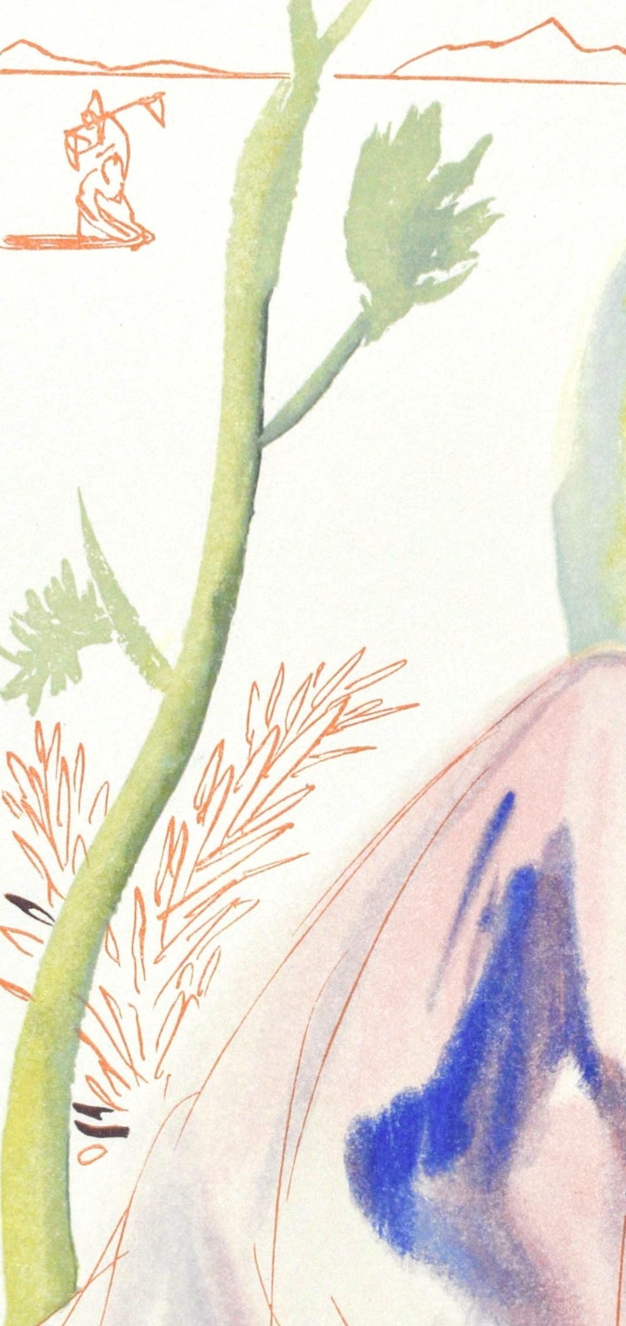 Salvador Dali, Le Purgatoire Xxi (Michler/Lpsinger 1039-1138; Field 189-200), La Divine Comdie,