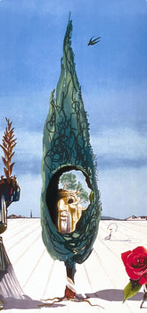 Salvador Dali, L'Nigme De La Rose (Mort), Signed, Archival Pigment Print
