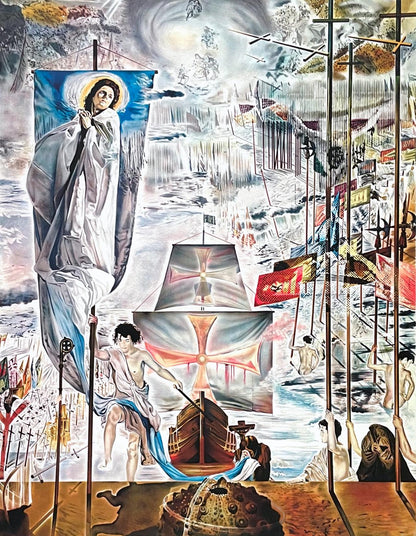 Salvador Dali, La Dcouverte De L'Amrique Par Christophe Colomb, Signed, Archival Pigment Print