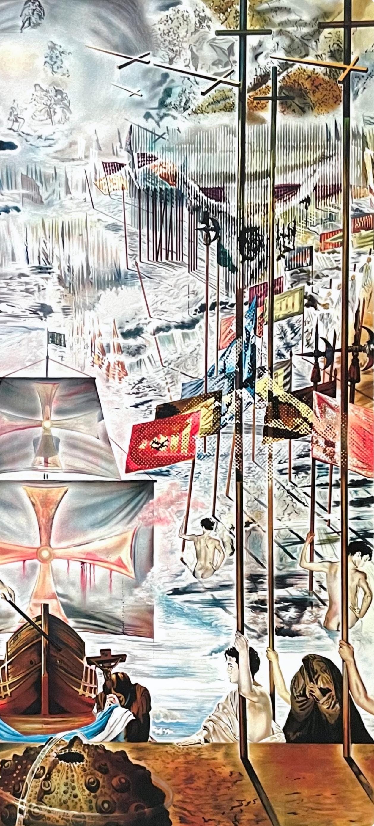 Salvador Dali, La Dcouverte De L'Amrique Par Christophe Colomb, Signed, Archival Pigment Print