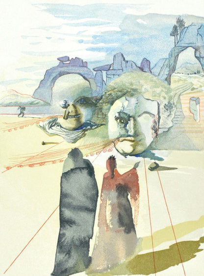Salvador Dali, Le Purgatoire Xx (Michler/Lpsinger 1039-1138; Field 189-200), La Divine Comdie,