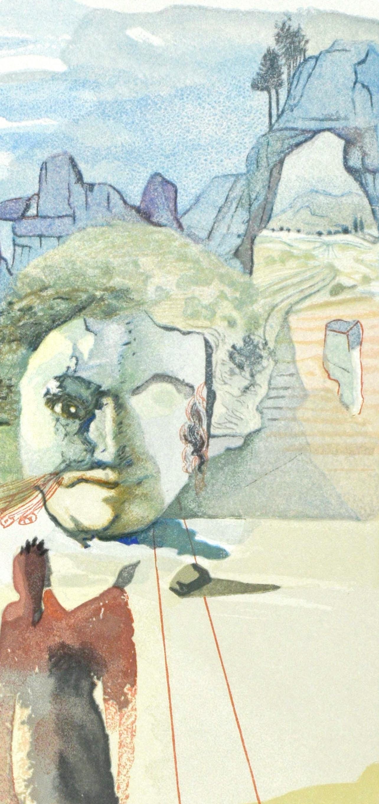 Salvador Dali, Le Purgatoire Xx (Michler/Lpsinger 1039-1138; Field 189-200), La Divine Comdie,