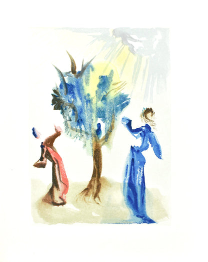 Salvador Dali, Le Purgatoire Xxiv (Michler/Lpsinger 1039-1138; Field 189-200), La Divine Comdie,