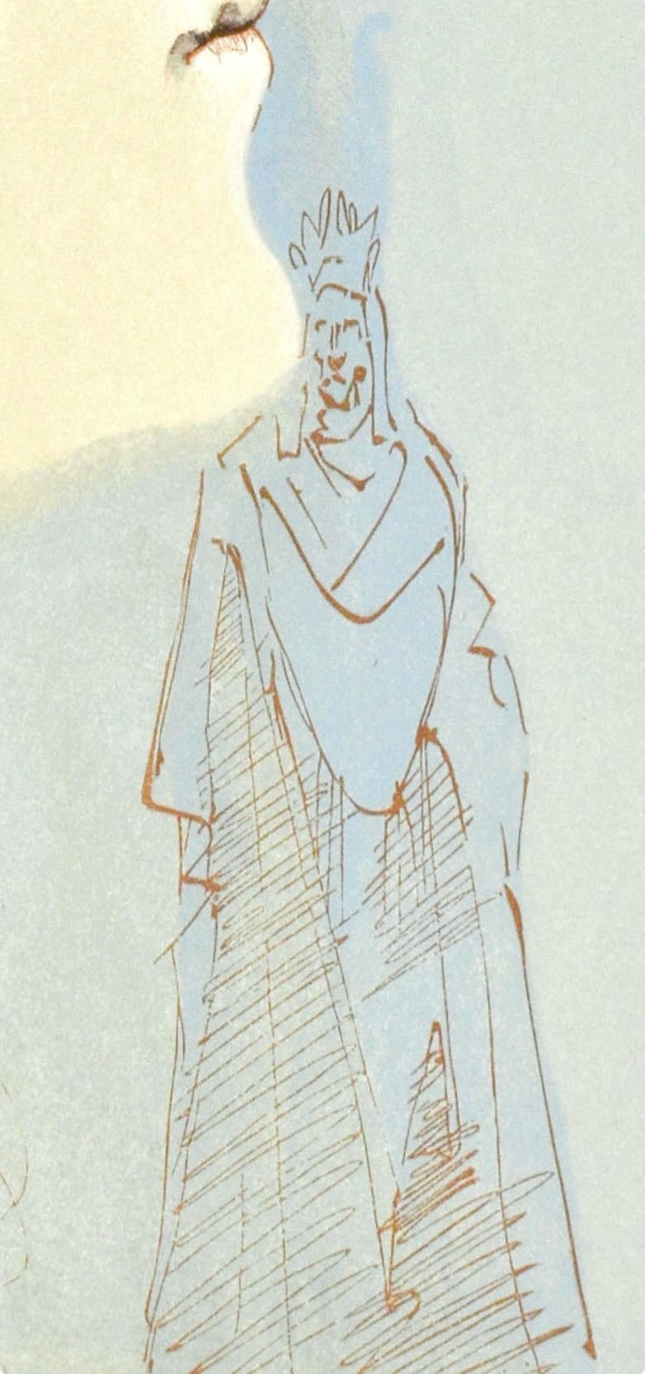 Salvador Dali, Le Paradis Viii (Michler/Lpsinger 1039-1138; Field 189-200), La Divine Comdie,