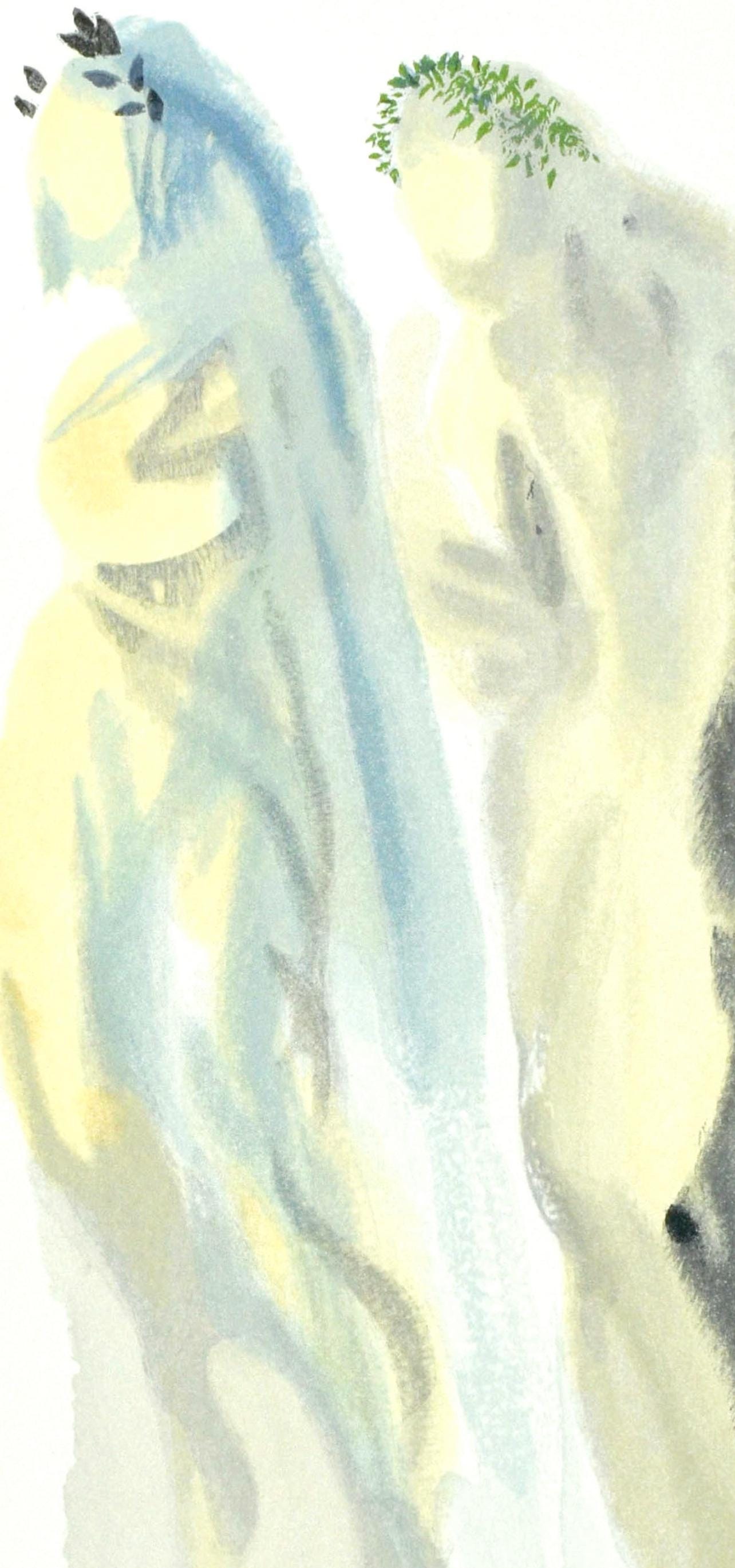 Salvador Dali, Le Paradis Ix (Michler/Lpsinger 1039-1138; Field 189-200), La Divine Comdie, Woodcut