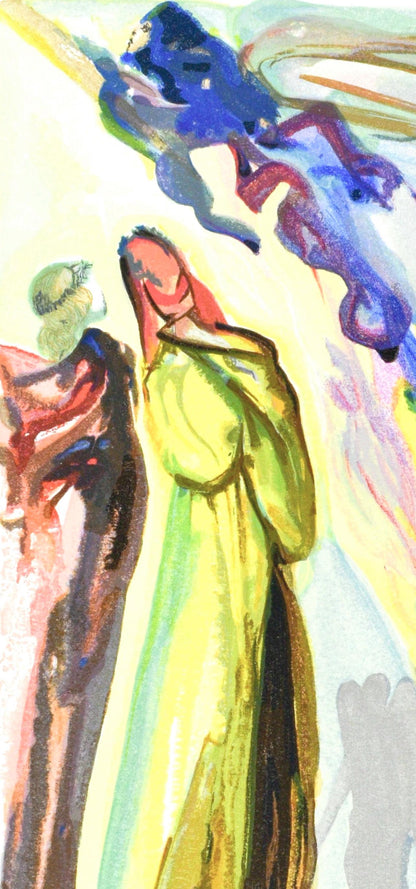 Salvador Dali, Le Paradis Xvi (Michler/Lpsinger 1039-1138; Field 189-200), La Divine Comdie, Woodcut