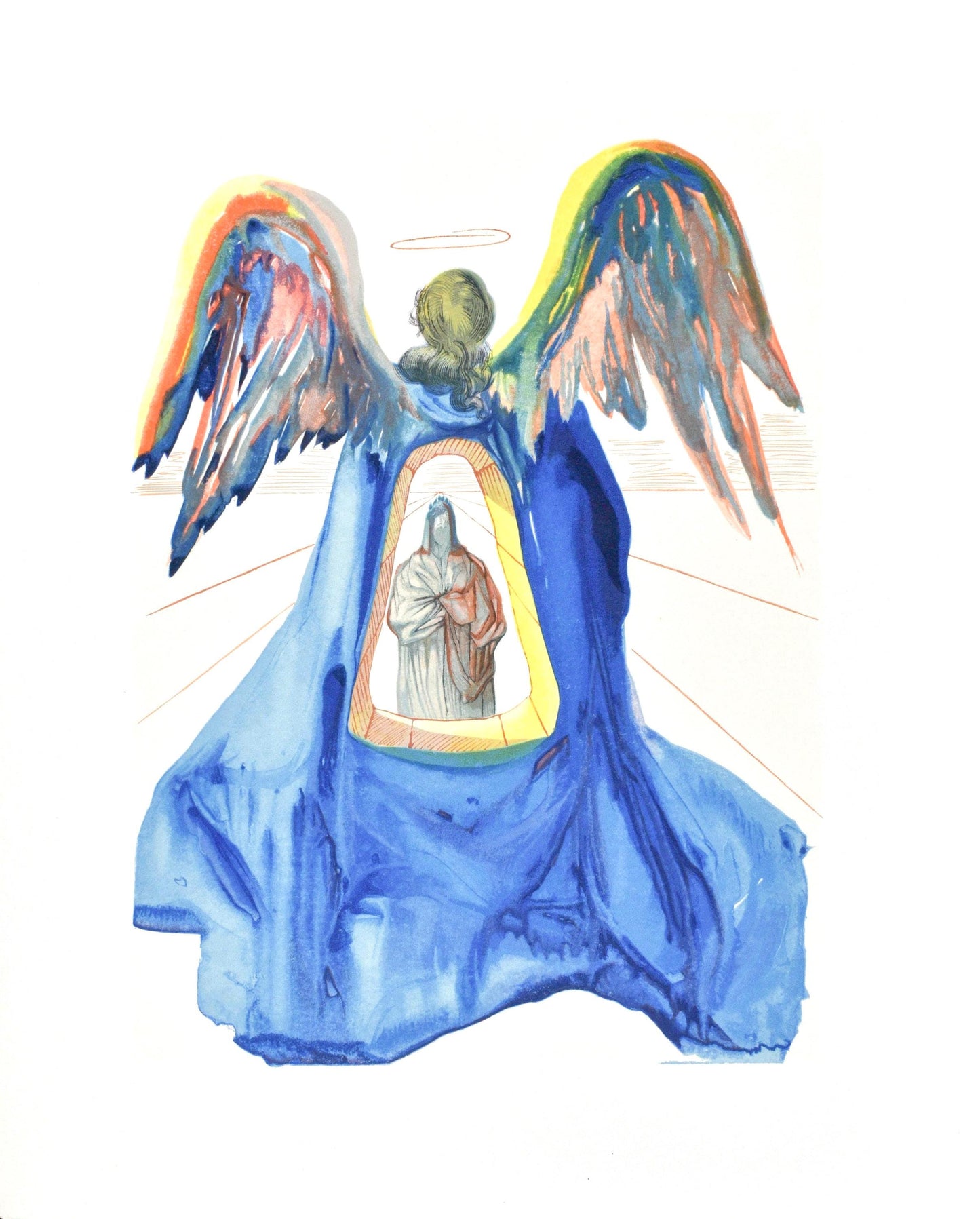 Salvador Dali, Le Purgatoire Xxxiii (Michler/Lpsinger 1039-1138; Field 189-200), La Divine Comdie,