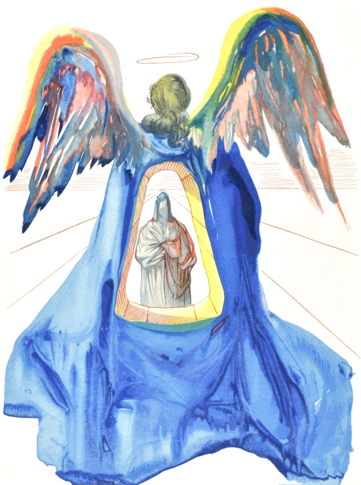 Salvador Dali, Le Purgatoire Xxxiii (Michler/Lpsinger 1039-1138; Field 189-200), La Divine Comdie,