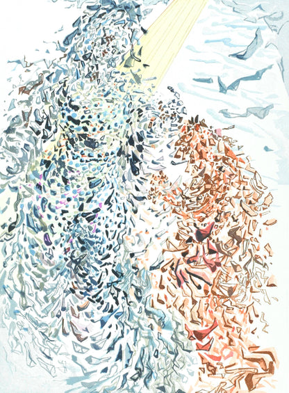 Salvador Dali, Le Paradis Xi (Michler/Lpsinger 1039-1138; Field 189-200), La Divine Comdie, Woodcut