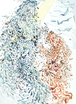 Salvador Dali, Le Paradis Xi (Michler/Lpsinger 1039-1138; Field 189-200), La Divine Comdie, Woodcut