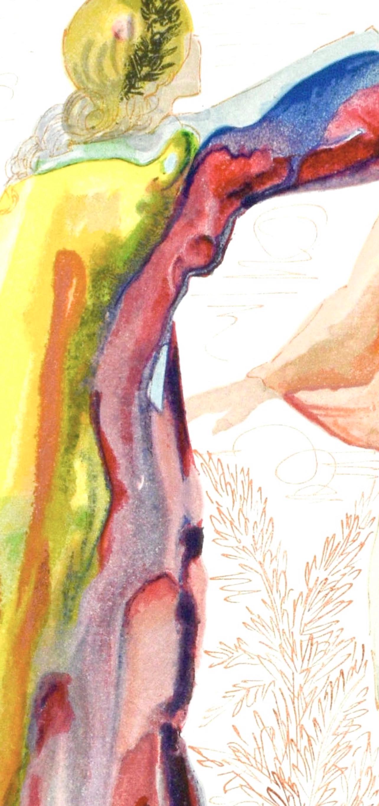 Salvador Dali, Le Purgatoire Xxvii (Michler/Lpsinger 1039-1138; Field 189-200), La Divine Comdie,