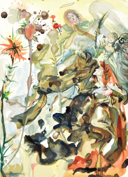 Salvador Dali, Le Paradis Xxv (Michler/Lpsinger 1039-1138; Field 189-200), La Divine Comdie, Woodcut