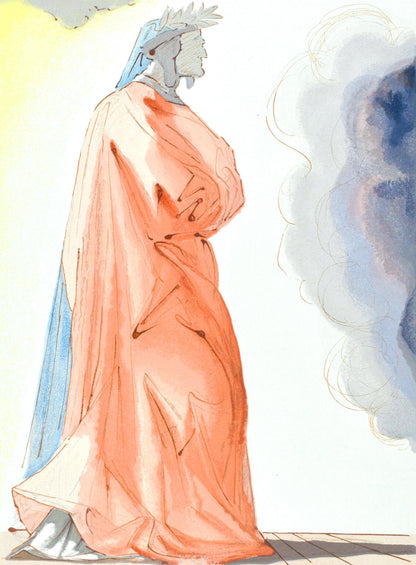 Salvador Dali, Le Paradis I (Michler/Lpsinger 1039-1138; Field 189-200), La Divine Comdie, Woodcut