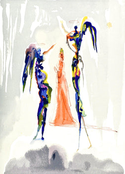 Salvador Dali, Le Paradis Xxvii (Michler/Lpsinger 1039-1138; Field 189-200), La Divine Comdie,