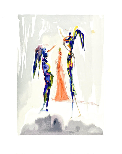 Salvador Dali, Le Paradis Xxvii (Michler/Lpsinger 1039-1138; Field 189-200), La Divine Comdie,