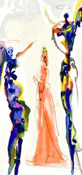 Salvador Dali, Le Paradis Xxvii (Michler/Lpsinger 1039-1138; Field 189-200), La Divine Comdie,