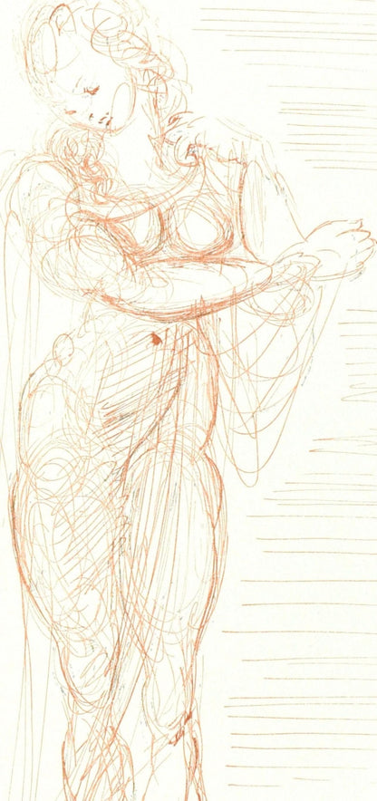 Salvador Dali, Inferno Ii (Michler/Lpsinger 1039-1138; Field 189-200), La Divina Commedia, Woodcut