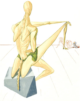 Salvador Dali, Inferno V (Michler/Lpsinger 1039-1138; Field 189-200), La Divina Commedia, Woodcut