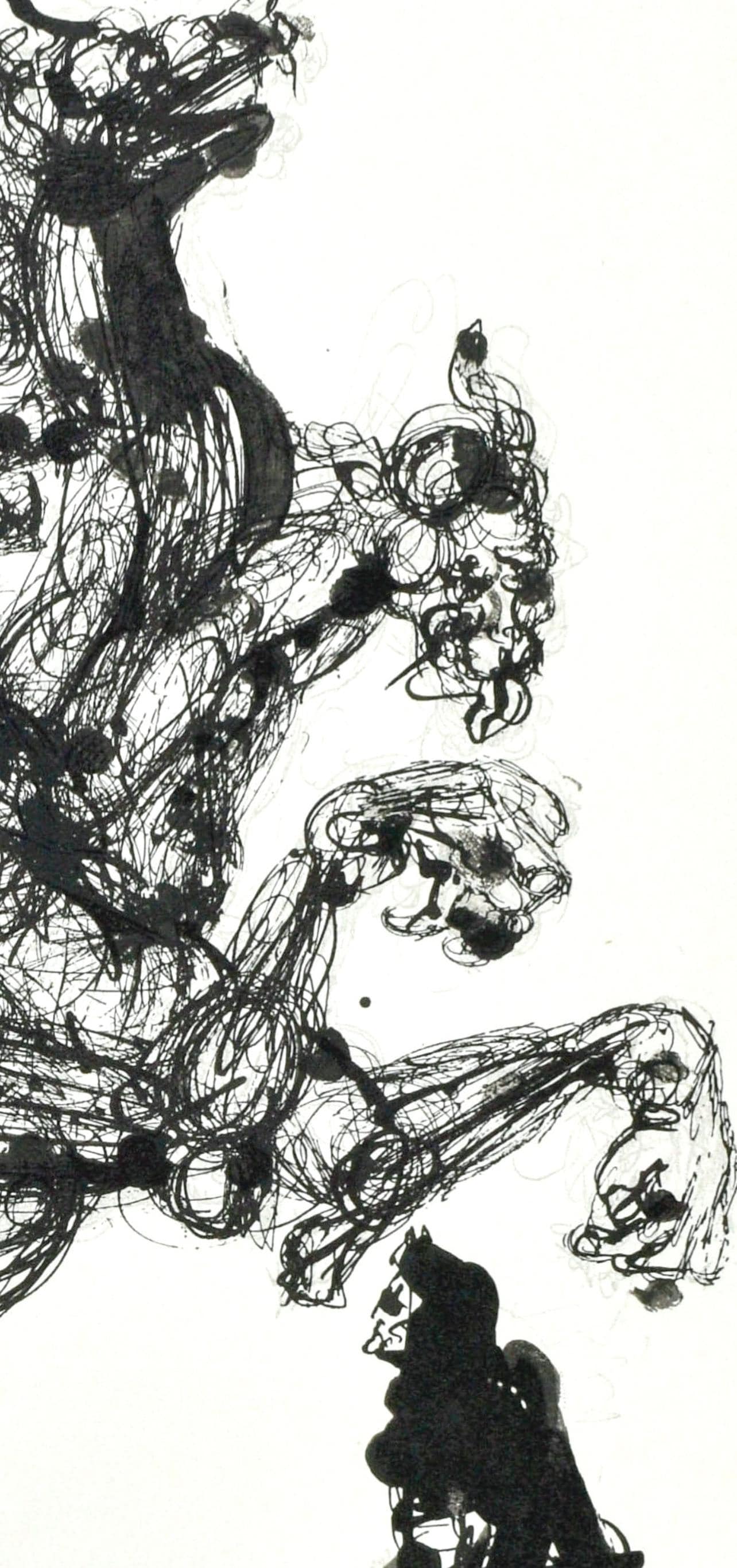 Salvador Dali, Inferno Vi (Michler/Lpsinger 1039-1138; Field 189-200), La Divina Commedia, Woodcut