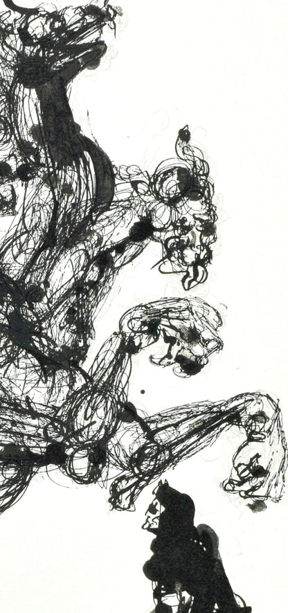 Salvador Dali, Inferno Vi (Michler/Lpsinger 1039-1138; Field 189-200), La Divina Commedia, Woodcut