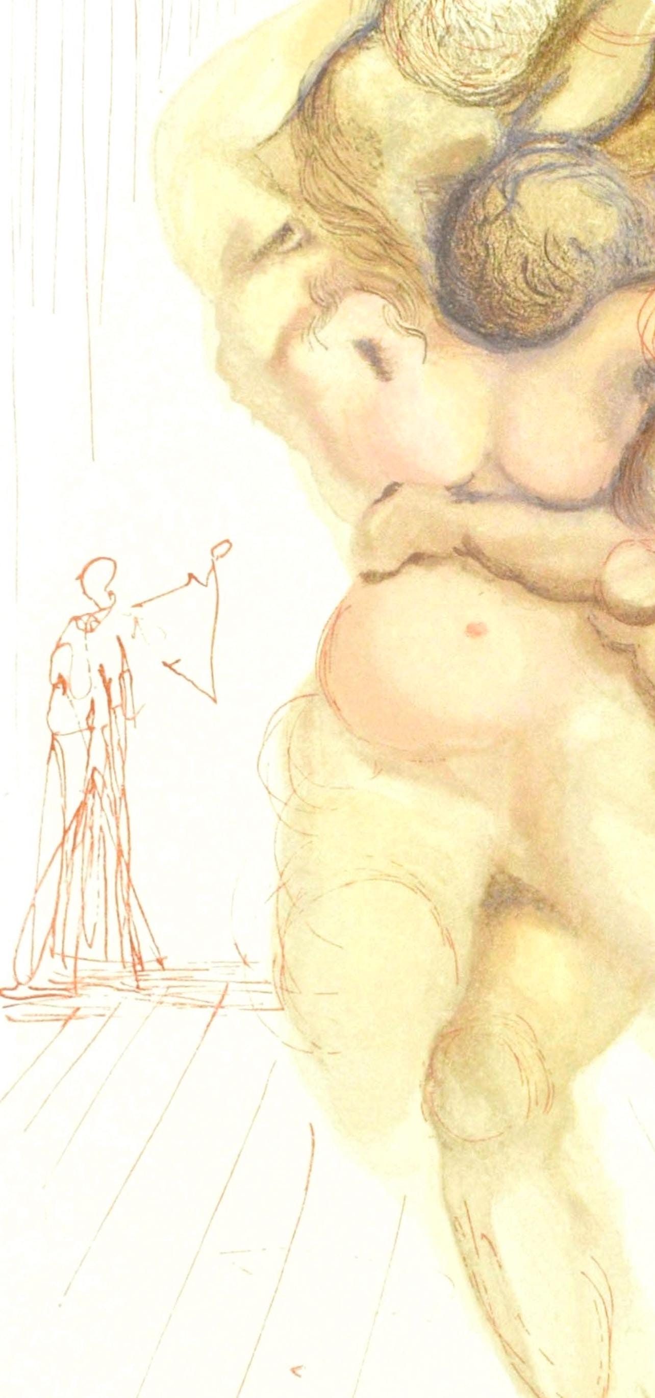 Salvador Dali, Inferno Viii (Michler/Lpsinger 1039-1138; Field 189-200), La Divina Commedia, Woodcut