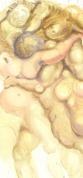 Salvador Dali, Inferno Viii (Michler/Lpsinger 1039-1138; Field 189-200), La Divina Commedia, Woodcut