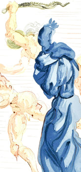 Salvador Dali, Inferno Xv (Michler/Lpsinger 1039-1138; Field 189-200), La Divina Commedia, Woodcut