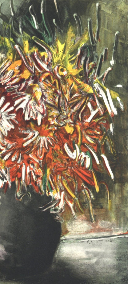 Maurice De Vlaminck, Les Reines-Marguerites, Vlaminck, Signed, Lithograph