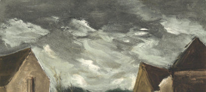 Maurice De Vlaminck, Village De La Sarthe, Vlaminck, Signed, Lithograph