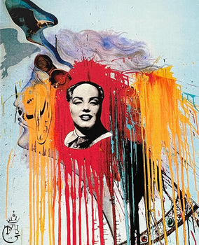 Salvador Dali, Autoportrait (Photomontage 