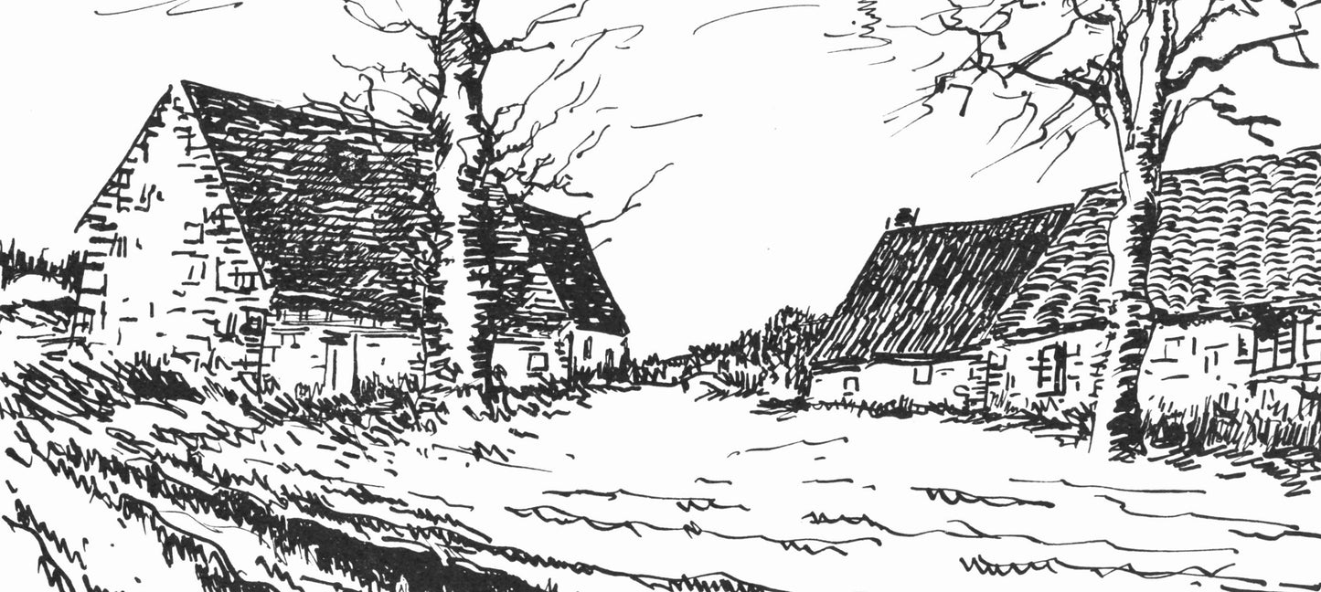 Maurice De Vlaminck, Les Challonges (Walterskirchen 276), Vlaminck, Signed, Lithograph