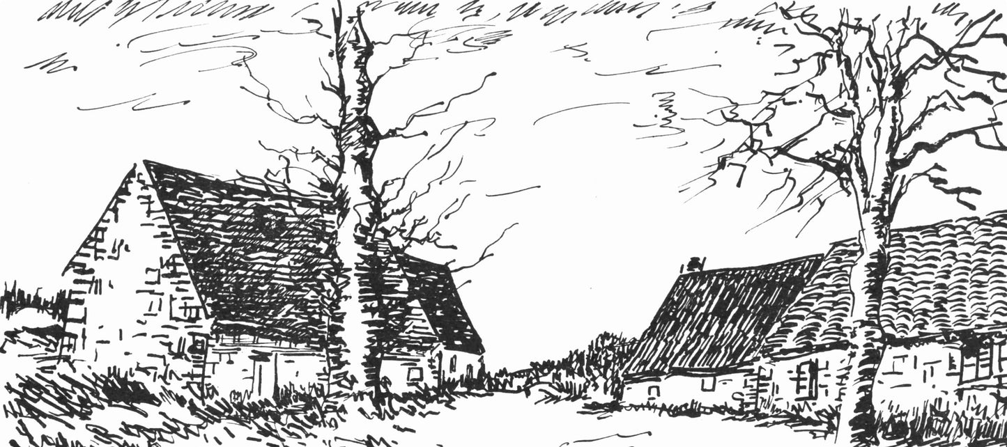 Maurice De Vlaminck, Les Challonges (Walterskirchen 276), Vlaminck, Signed, Lithograph