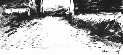 Maurice De Vlaminck, Maisons Dans La Beauce (Walterskirchen 274), Vlaminck, Signed, Lithograph