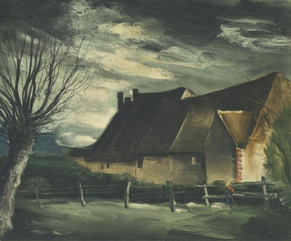 Maurice De Vlaminck, La Haute Folie, Vlaminck, Lithograph