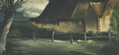 Maurice De Vlaminck, La Haute Folie, Vlaminck, Lithograph