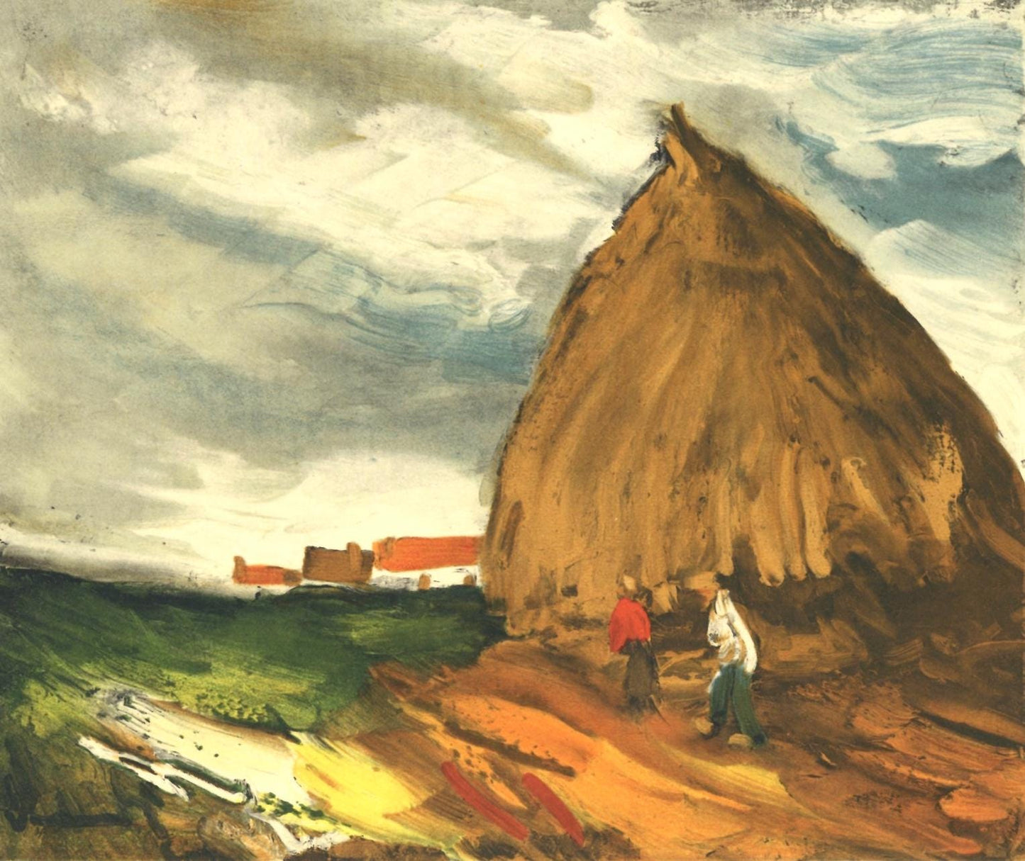 Maurice De Vlaminck, La Meule, Vlaminck, Signed, Lithograph