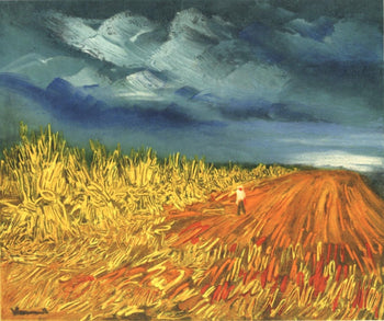 Maurice De Vlaminck, La Moisson, Vlaminck, Signed, Lithograph