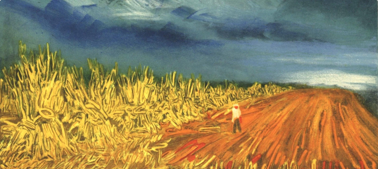 Maurice De Vlaminck, La Moisson, Vlaminck, Signed, Lithograph