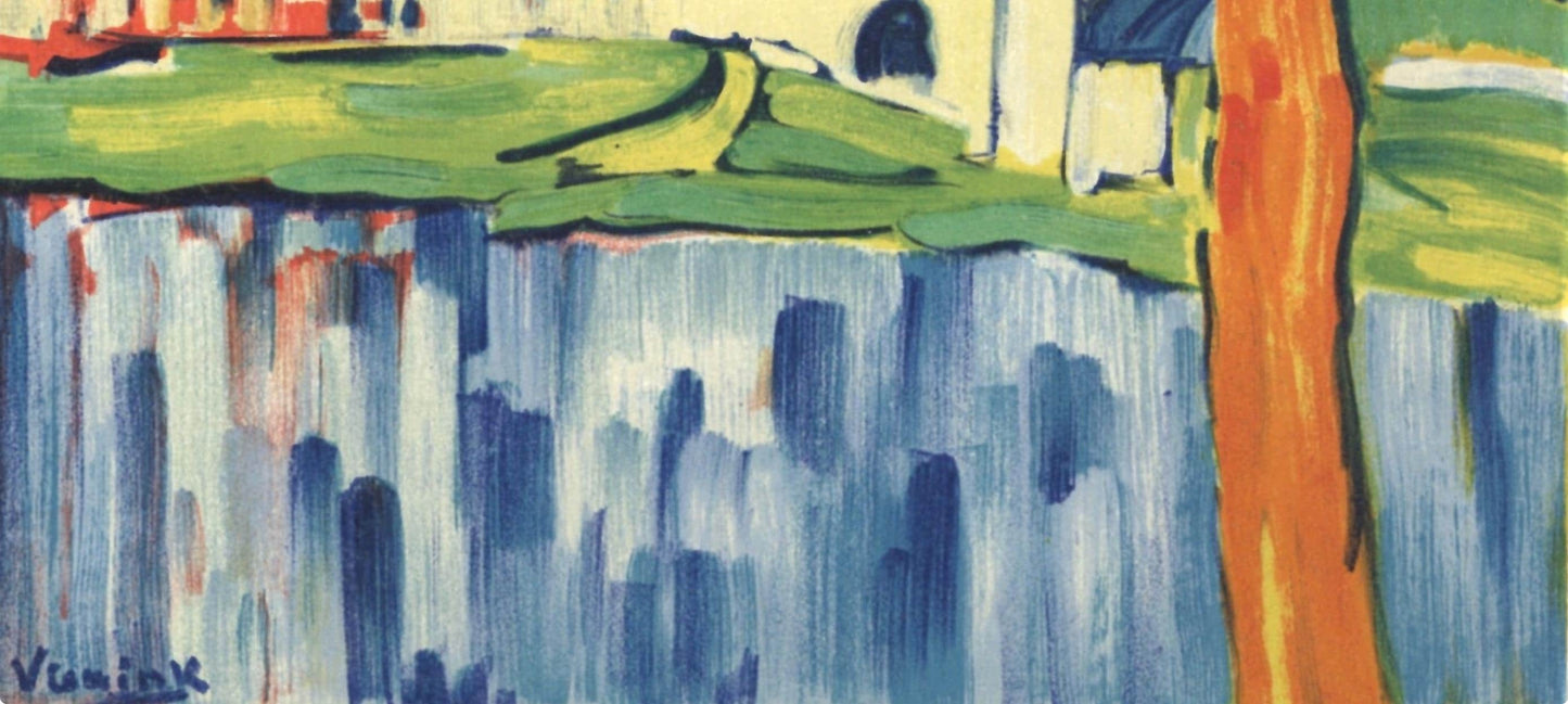 Maurice De Vlaminck, Le Pont De Chatou, Vlaminck, Signed, Lithograph