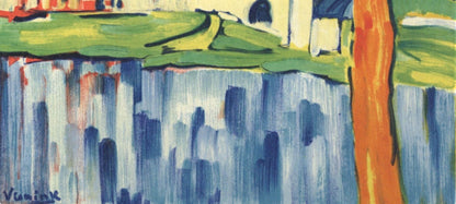 Maurice De Vlaminck, Le Pont De Chatou, Vlaminck, Signed, Lithograph