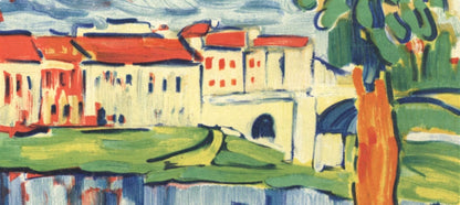 Maurice De Vlaminck, Le Pont De Chatou, Vlaminck, Signed, Lithograph