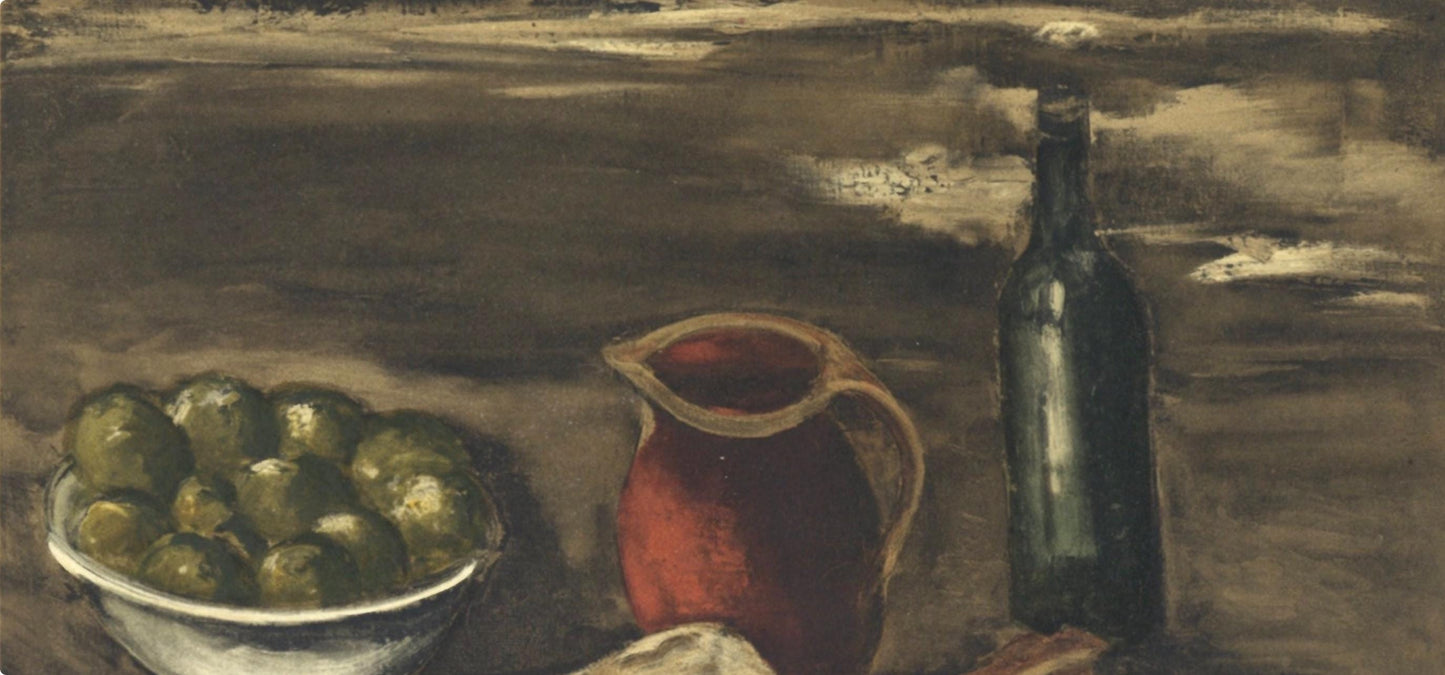 Maurice De Vlaminck, Nature Morte Au Lard, Vlaminck, Signed, Lithograph