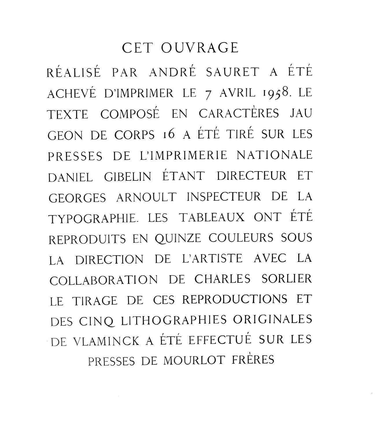 Maurice De Vlaminck, Nature Morte Aux Pommes, Vlaminck, Signed, Lithograph