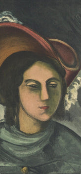 Maurice De Vlaminck, Portrait De Madeleine, Vlaminck, Signed, Lithograph