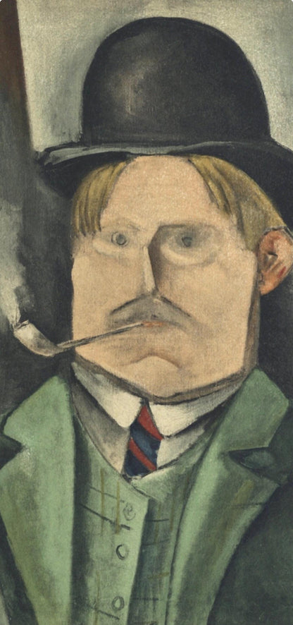 Maurice De Vlaminck, Portrait De L'Artiste, Vlaminck, Signed, Lithograph